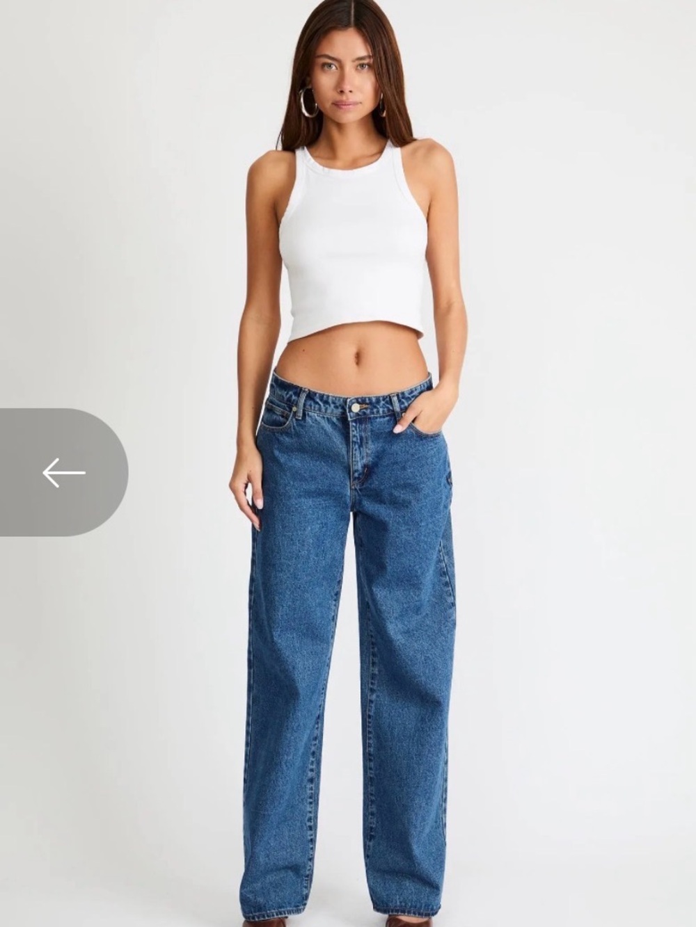 Abrand Jeans 99 Low Baggy Straight-Leg Jeans